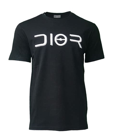 christian dior men's t shirt black|christian dior tee price.